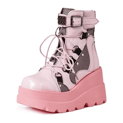 Pink Platform Shoe