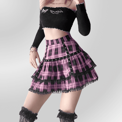 Gothic Rose Lace Skirt