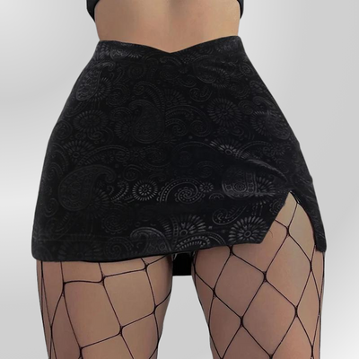 Mini Black Skirt