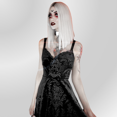 Romantic Gothic Wedding Dress