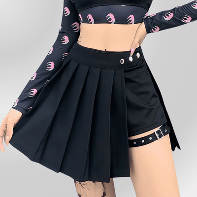 Mini Gothic Skirt - Star