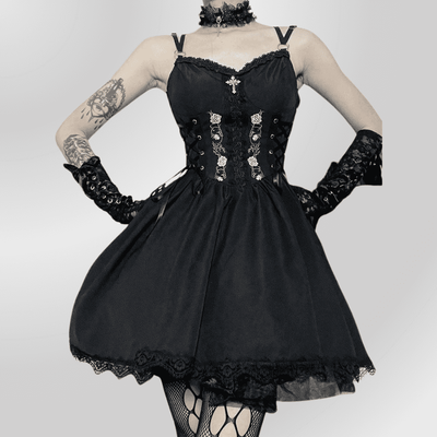 Victorian Black Dress