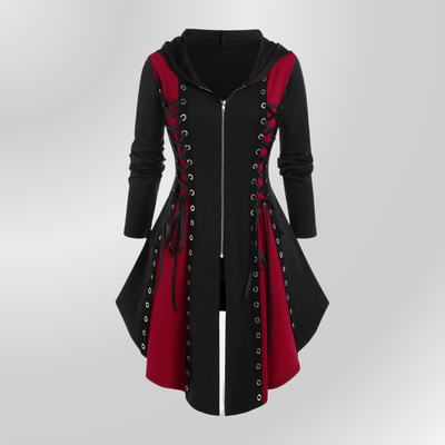 Black and Red Gothic Coat