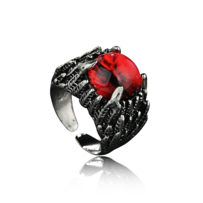 Red Gothic Ring