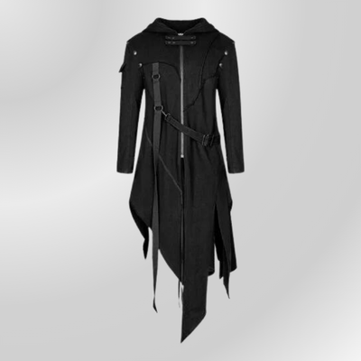 Long cyberpunk gothic coat