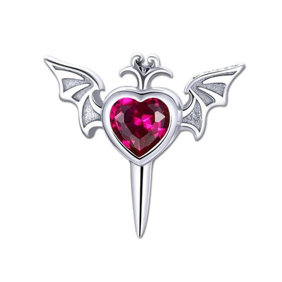 Gothic Silver Earrings