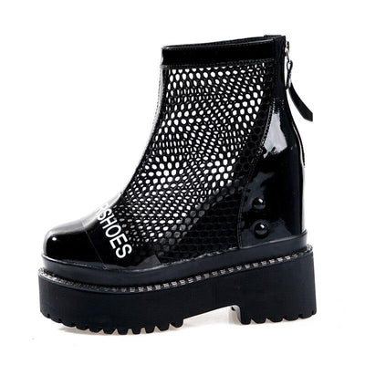 Victorian Gothic Ankle Boots