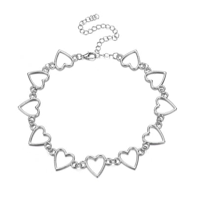 Romantic Gothic Silver Necklace