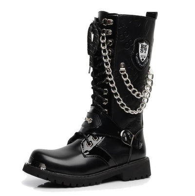 Gothic Men's Shoes Chain