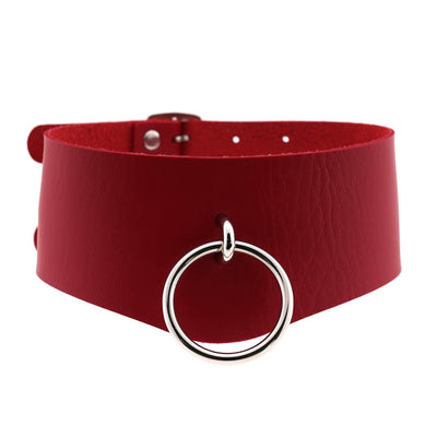 Large Red Gothic Necklace