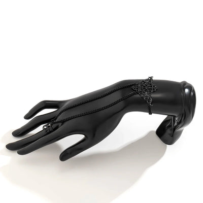 Black Ring Bracelet