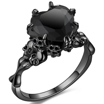 Black Heart Ring