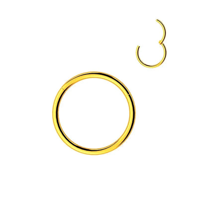 Nose Piercing Gold Ring
