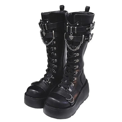 Black High Boots