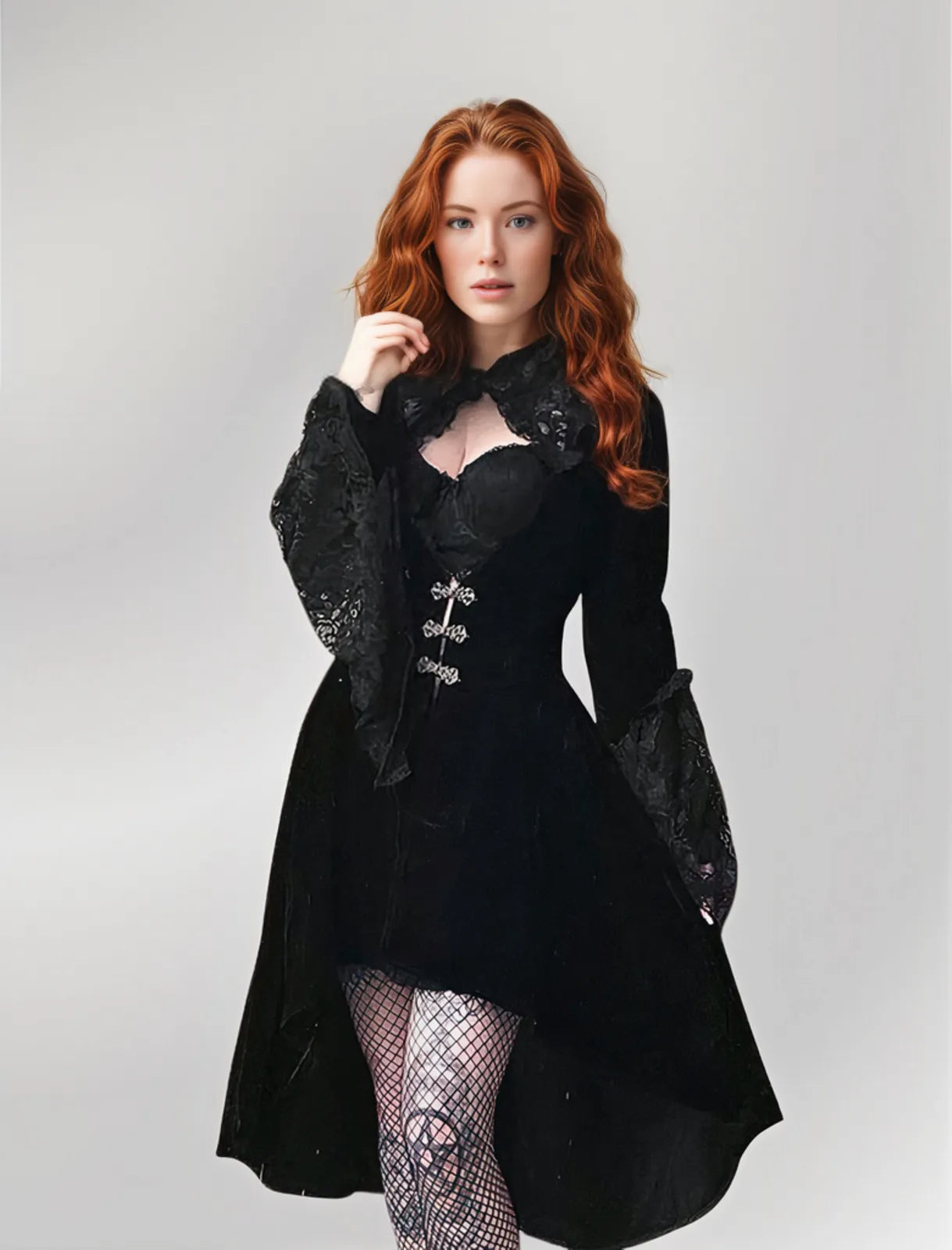 Black Victorian Gothic Dress | L'Esprit Gothique Black Victorian Gothic Dress | L'Esprit Gothique
