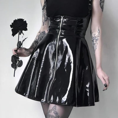 Gothic Plus Size Skirt - Demonikus