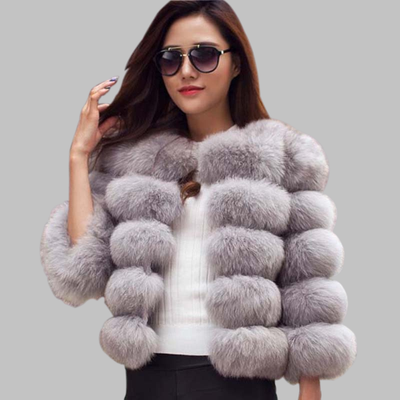 Gothic Fur Coat