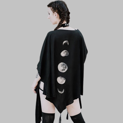 Long Black Gothic Coat