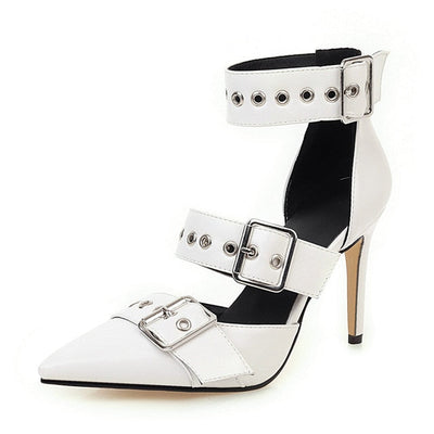 Gothic White Stiletto