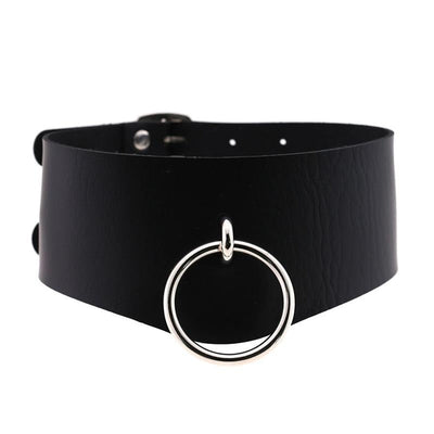 Gothic Leather Collar