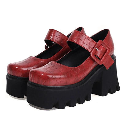 Gothic Women's Heeled Shoes