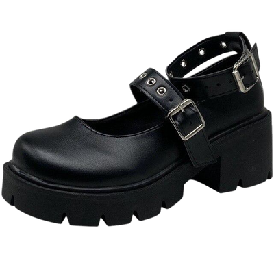 Gothic Wedge Shoes