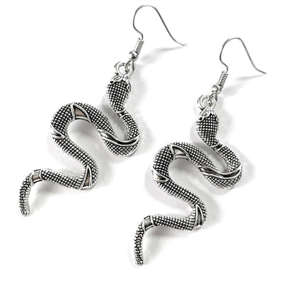 Gothic Snake Earrings - Snaka